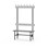 Novis Compact enkel sittebenk 100 cm svart stativ