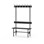 Novis Compact enkel sittebenk 100 cm svart stativ
