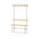Novis Basic enkel sittebenk 100 cm lysegrått stativ