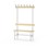 Novis Basic enkel sittebenk 100 cm lysegrått stativ