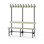 Novis Elite enkel sittebenk 150 cm svart stativ