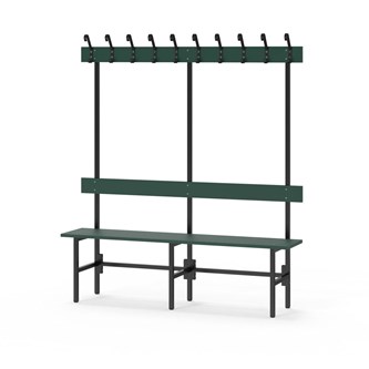 Novis Elite enkel sittebenk 150 cm svart stativ