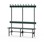 Novis Elite enkel sittebenk 150 cm svart stativ