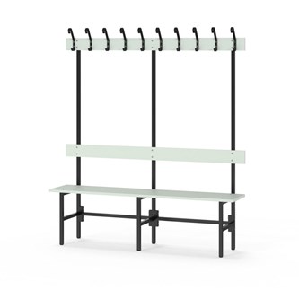 Novis Elite enkel sittebenk 150 cm svart stativ