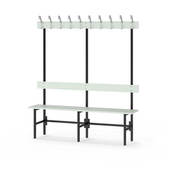Novis Elite enkel sittebenk 150 cm svart stativ