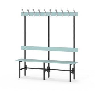 Novis Elite enkel sittebenk 150 cm svart stativ
