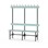 Novis Elite enkel sittebenk 150 cm svart stativ