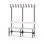 Novis Elite enkel sittebenk 150 cm svart stativ