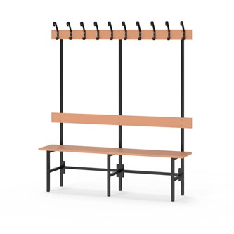 Novis Elite enkel sittebenk 150 cm svart stativ