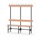 Novis Elite enkel sittebenk 150 cm svart stativ