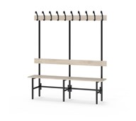 Novis Elite enkel sittebenk 150 cm svart stativ