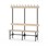 Novis Elite enkel sittebenk 150 cm svart stativ