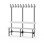 Novis Elite enkel sittebenk 150 cm svart stativ