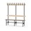 Novis Compact enkel sittebenk 150 cm svart stativ