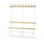 Novis Basic enkel sittebenk 150 cm hvitt stativ