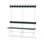 Novis Elite enkel sittebenk 150 cm hvitt stativ