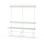 Novis Elite enkel sittebenk 150 cm hvitt stativ