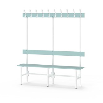 Novis Elite enkel sittebenk 150 cm hvitt stativ