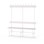 Novis Elite enkel sittebenk 150 cm hvitt stativ