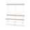 Novis Elite enkel sittebenk 150 cm hvitt stativ