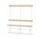 Novis Elite enkel sittebenk 150 cm hvitt stativ