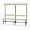 Novis Elite enkel sittebenk 200 cm svart stativ