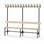 Novis Elite enkel sittebenk 200 cm svart stativ