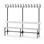 Novis Elite enkel sittebenk 200 cm svart stativ
