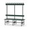 Novis Elite dobbel sittebenk 150 cm svart stativ