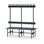 Novis Elite dobbel sittebenk 150 cm svart stativ