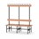 Novis Elite dobbel sittebenk 150 cm svart stativ