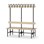 Novis Elite dobbel sittebenk 150 cm svart stativ