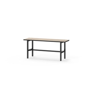 Novis Compact sittebenk 100 cm svart stativ