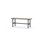 Novis Compact sittebenk 100 cm svart stativ