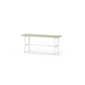 Novis Elite sittebenk 100 cm hvitt stativ