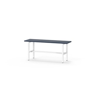 Novis Elite sittebenk 100 cm hvitt stativ