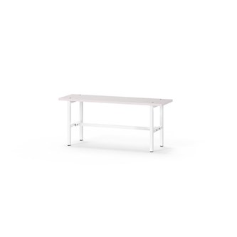Novis Elite sittebenk 100 cm hvitt stativ