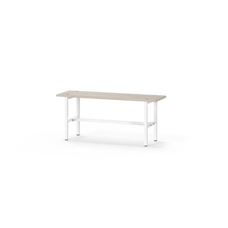 Novis Elite sittebenk 100 cm hvitt stativ