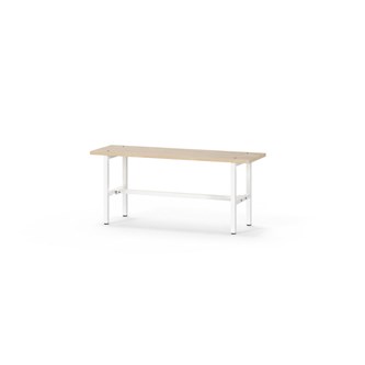 Novis Elite sittebenk 100 cm hvitt stativ