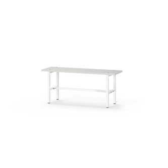 Novis Elite sittebenk 100 cm hvitt stativ