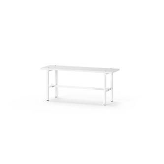 Novis Elite sittebenk 100 cm hvitt stativ