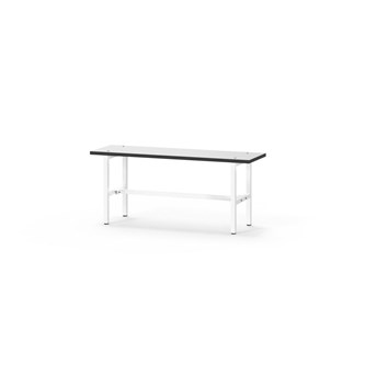 Novis Compact sittebenk 100 cm hvitt stativ
