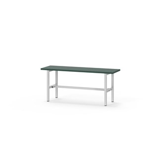 Novis Elite sittebenk 100 cm lysegrått stativ