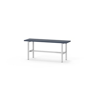 Novis Elite sittebenk 100 cm lysegrått stativ
