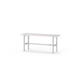 Novis Elite sittebenk 100 cm lysegrått stativ