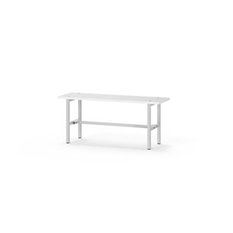 Novis Elite sittebenk 100 cm lysegrått stativ