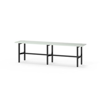 Novis Elite sittebenk 150 cm svart stativ