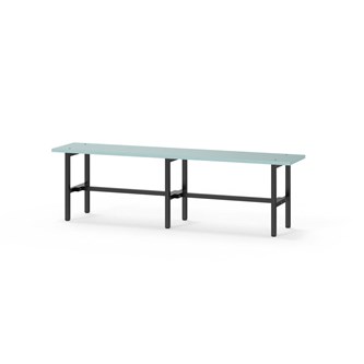 Novis Elite sittebenk 150 cm svart stativ