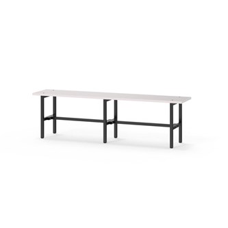 Novis Elite sittebenk 150 cm svart stativ