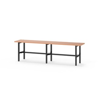 Novis Elite sittebenk 150 cm svart stativ